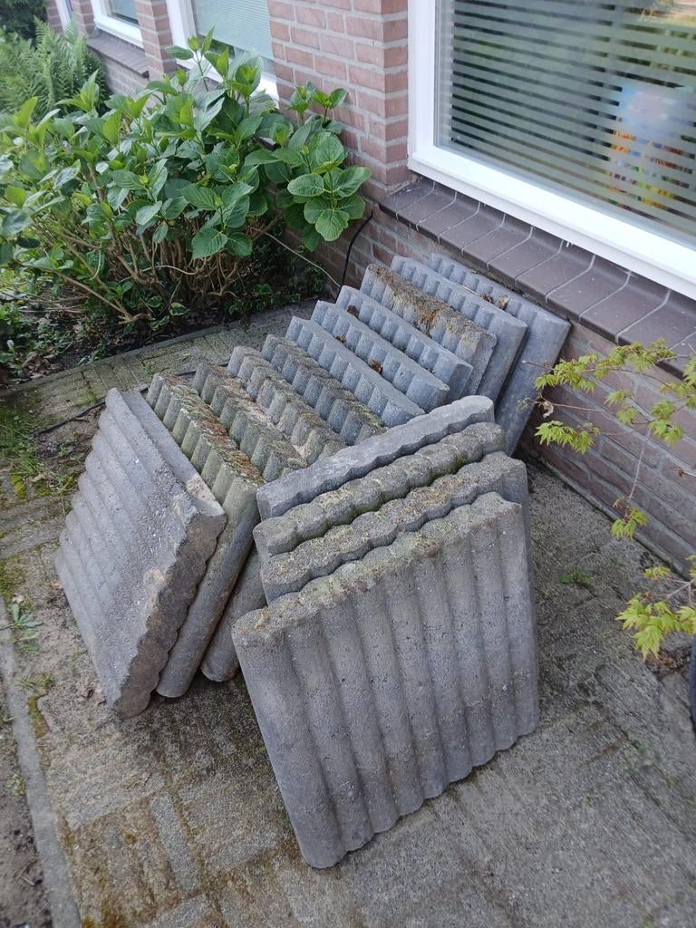 *GRATIS* border randen, Tuin en Terras, Tegels en Klinkers, Ophalen of Verzenden, Beton, Overige typen