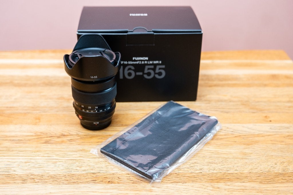 Fujifilm XF 16-55mm f/2.8 R WR LM II incl. filter, Audio, Tv en Foto, Fujifilm, Gebruikt, Standaardlens, Fujifilm X-mount