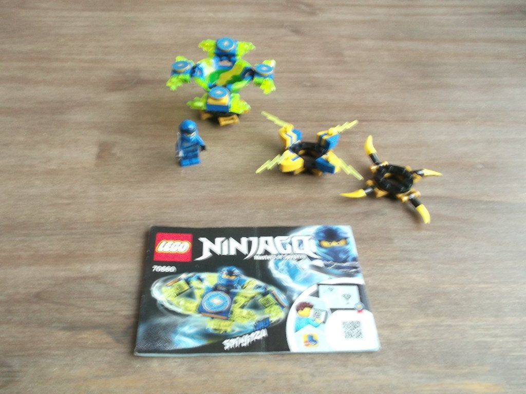 lego ninjago 70660 spinjitzu jay (2019), Gebruikt, Lego, Ophalen of Verzenden, Ninjago
