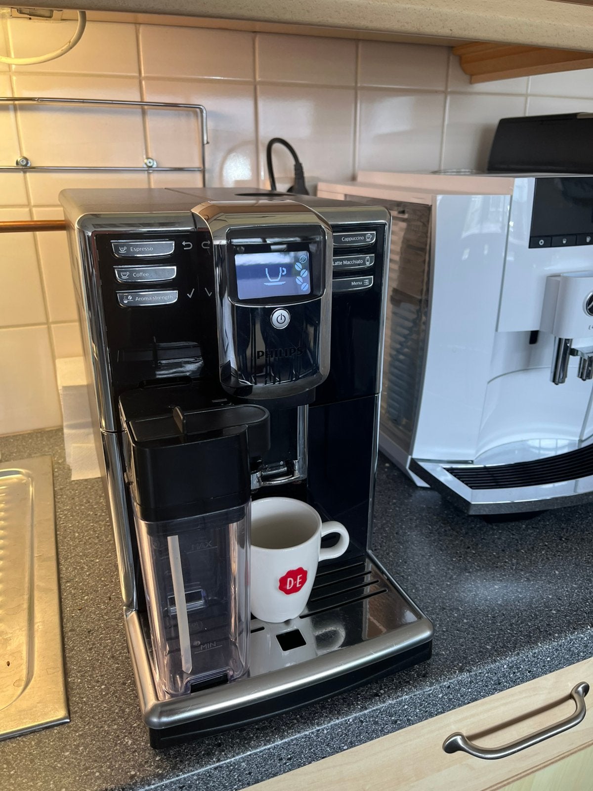 Philips koffiemachine., Witgoed en Apparatuur, Ophalen, Gebruikt, Koffiemachine