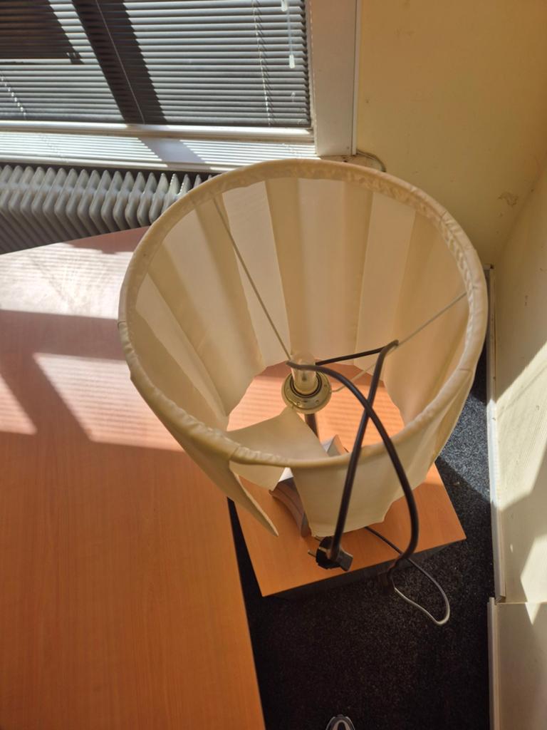 Van Brand en Egmond tafellamp, Ophalen, Modern, Klassiek, Gebruikt, 50 tot 75 cm