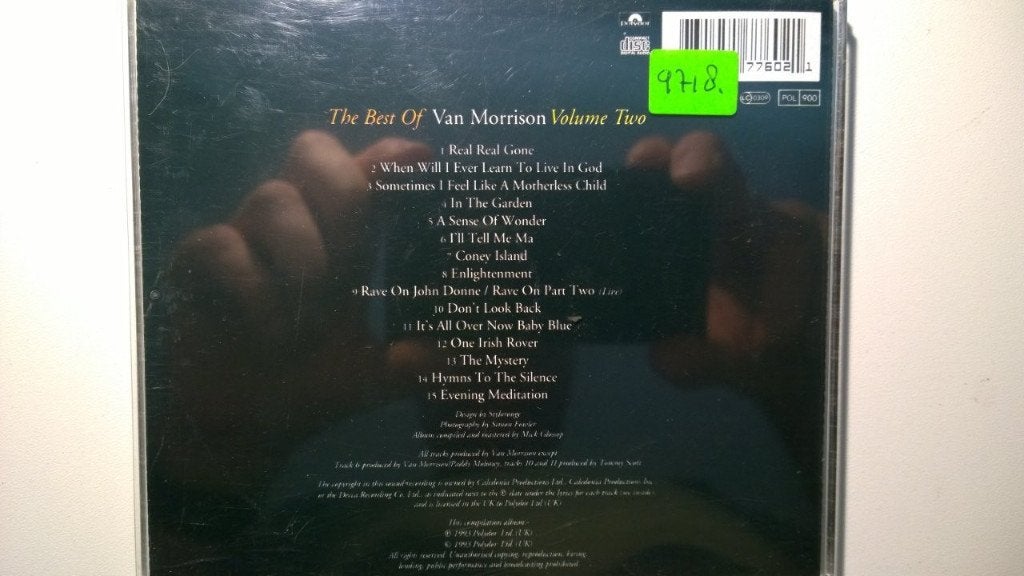 Van Morrison - The Best Of Van Morrison Volume Two, Cd's en Dvd's, Cd's | Rock, Ophalen of Verzenden, Zo goed als nieuw, Poprock