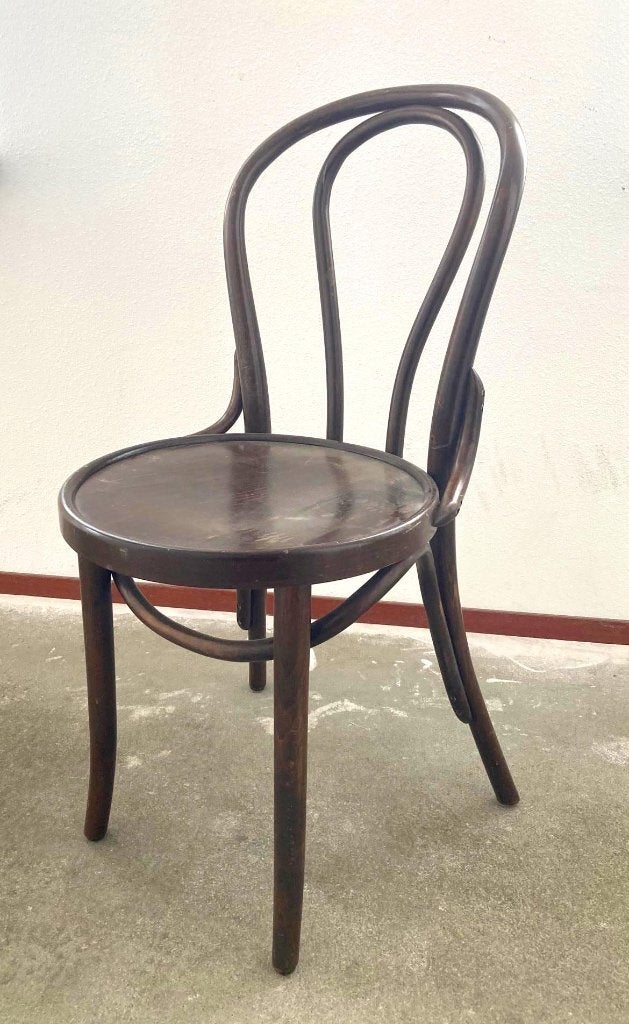 Caféstoel, Huis en Inrichting, Stoelen, Ophalen, Gebruikt, Bruin, Thonet