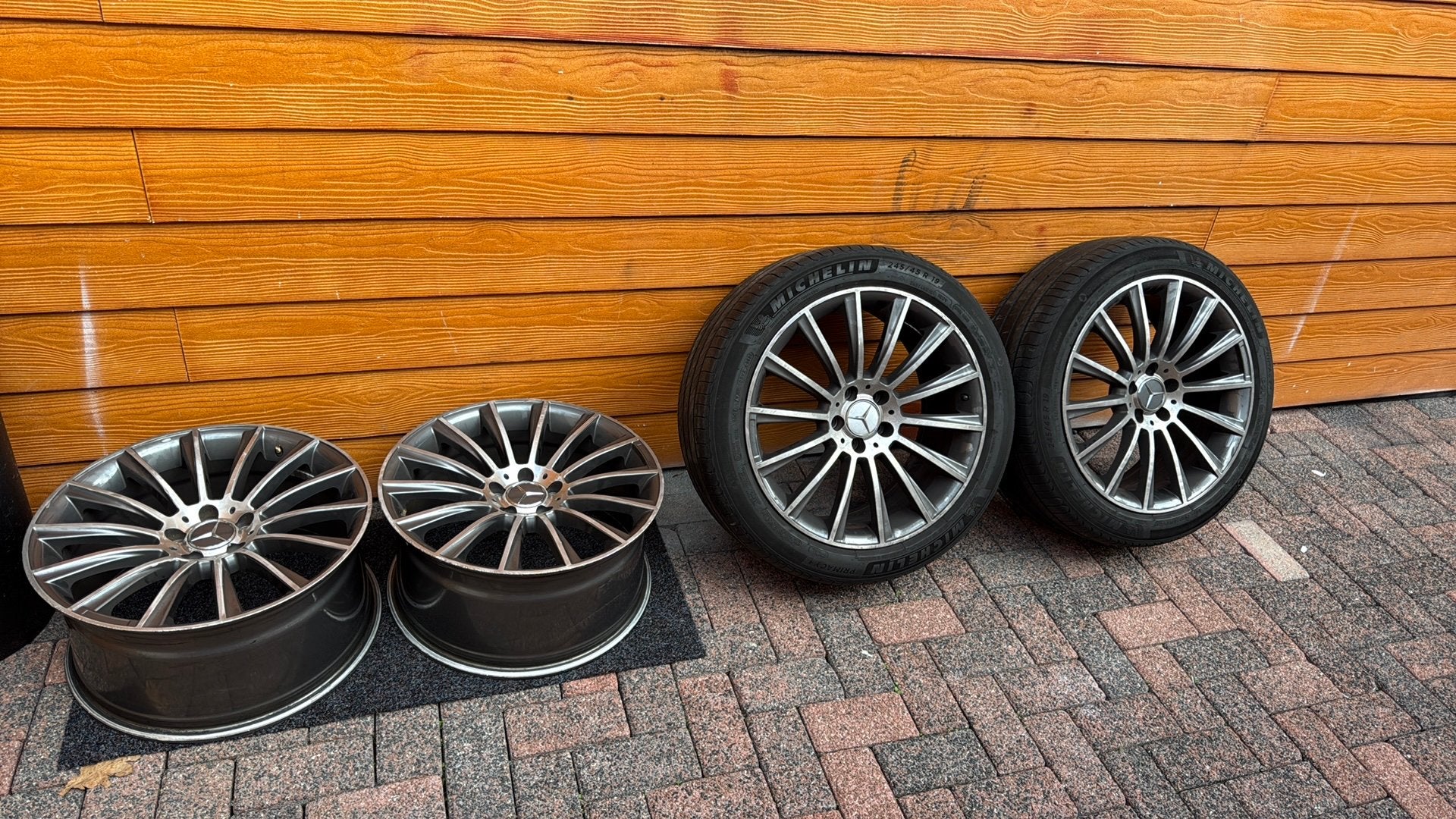 Mercedes AMG 19inch styling velgen, Velg(en), 235 mm, Zomerbanden, Ophalen
