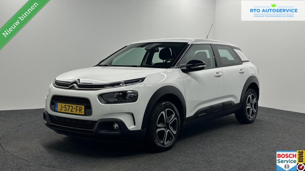 Citroen C4 Cactus 1.2 PureTech Feel CARPLAY CRUISE NAVIGATIE, Auto's, Citroën, Voorwielaandrijving, Stof, Euro 6, Met garantie (alle)
