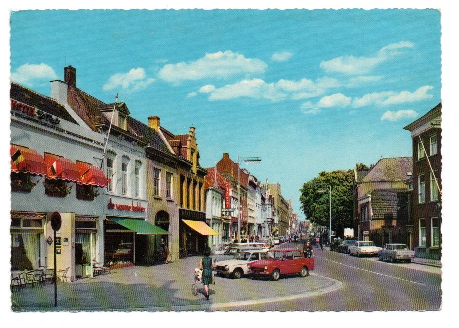 Roosendaal Bloemenmarkt met DAF  1977, Ophalen of Verzenden, 1960 tot 1980, Gelopen, Noord-Brabant