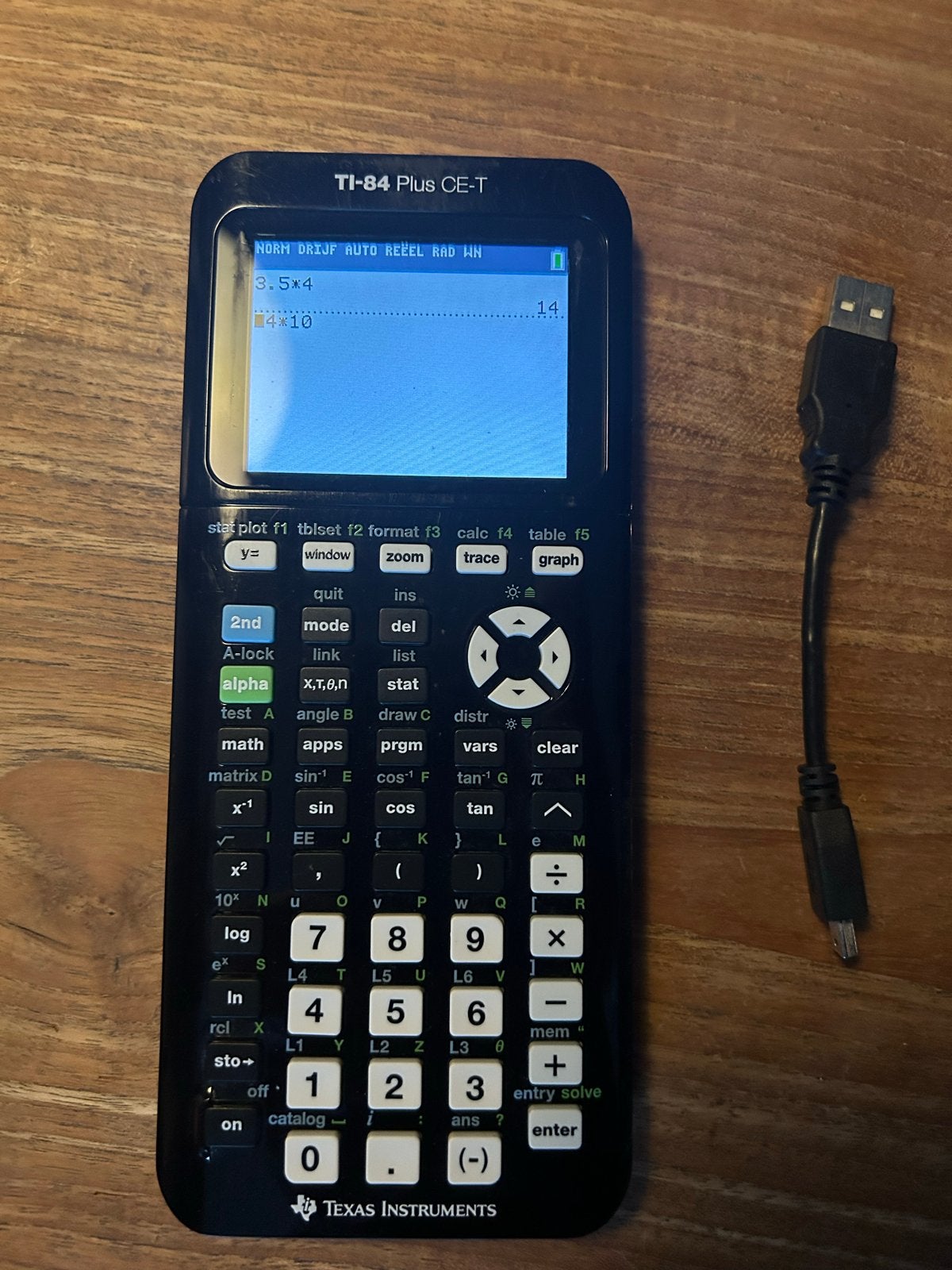 Grafische rekenmachine TI-84, Ophalen of Verzenden, Zo goed als nieuw