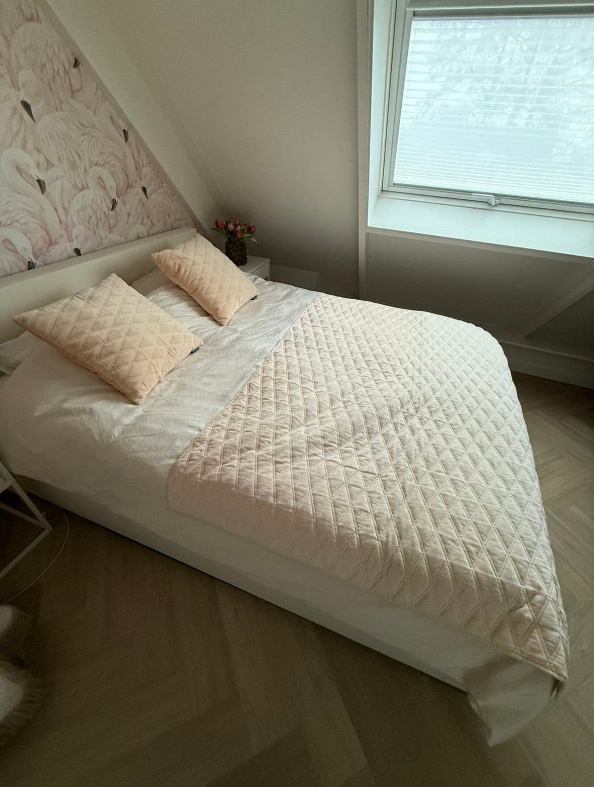 Lifestyle plaid en 2 kussens roze, Roze, Zo goed als nieuw, Plaid, Verzenden