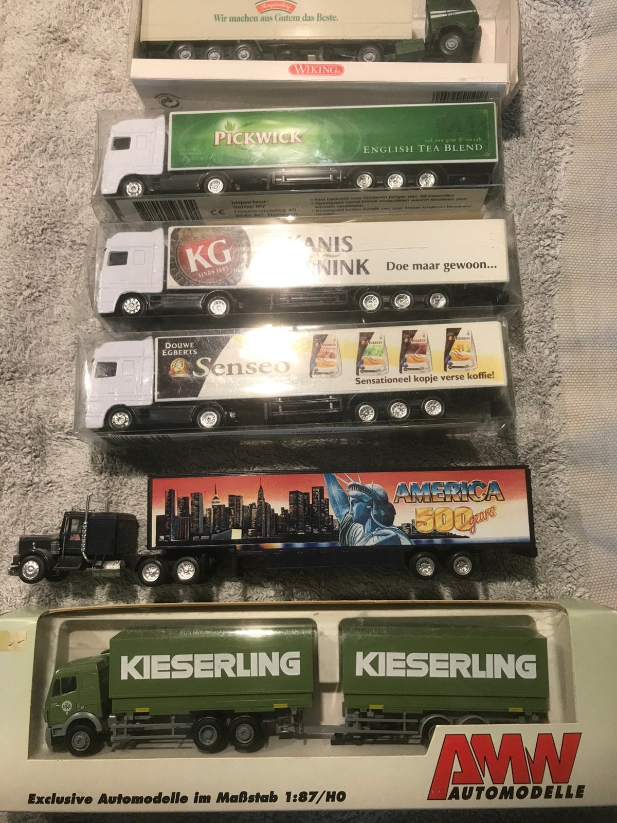 Miniatuur auto’s HO, Overige merken, Gelijkstroom of Wisselstroom, Overige typen, Ophalen of Verzenden