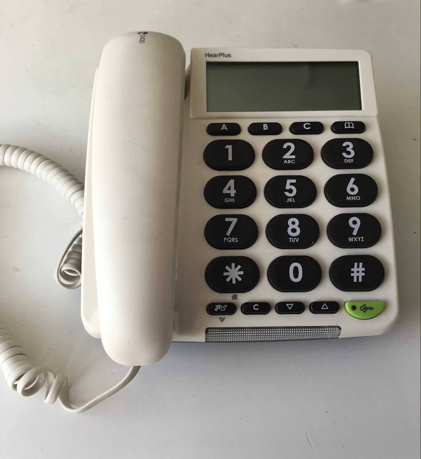 Doro HearPlus 313ci vaste telefoon met grote toetsen, Telecommunicatie, Ophalen of Verzenden, Zo goed als nieuw, 1 handset