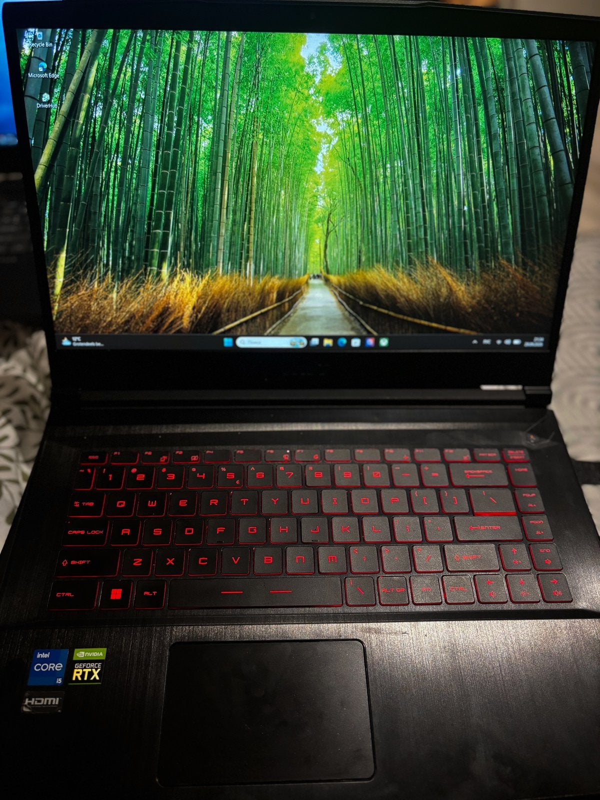 MSI GF63 Thin – Gaming laptop met 144 Hz-scherm, 2 tot 3 Ghz, 15 inch, Ophalen of Verzenden, Zo goed als nieuw