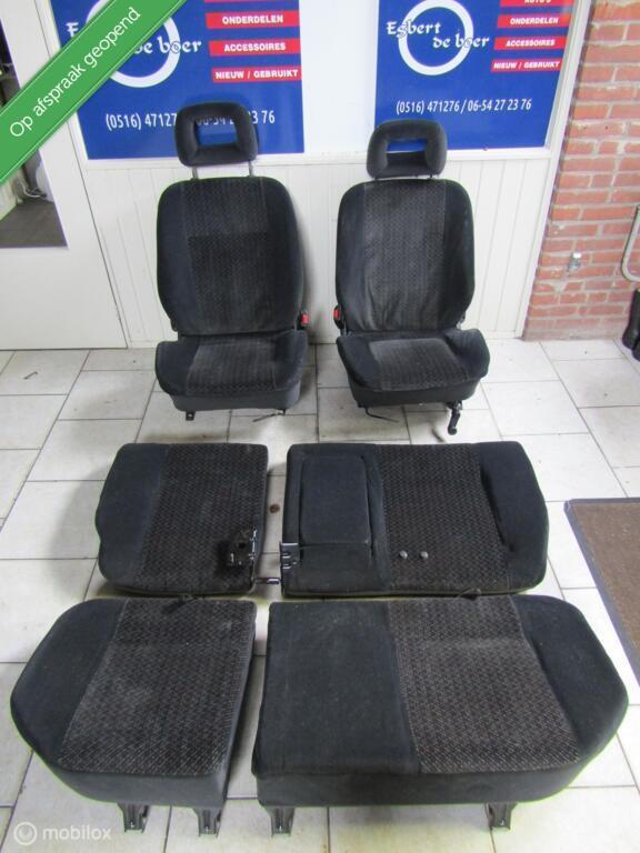 Interieur 2 x stoel met achterbank opel astra f in 4 deurs, Auto-onderdelen, Gebruikt, Opel, Ophalen of Verzenden, Opel