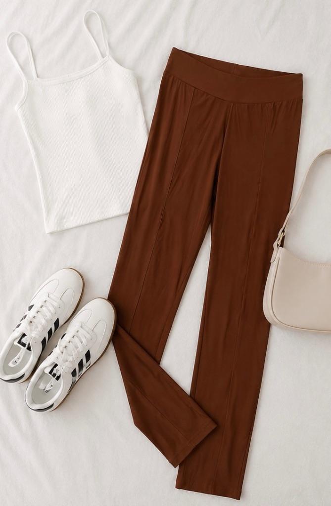 Zoso travel stof camel legging  nieuw maat XS, Kleding | Dames, Bruin, Nieuw, Ophalen of Verzenden, Maat 34 (XS) of kleiner