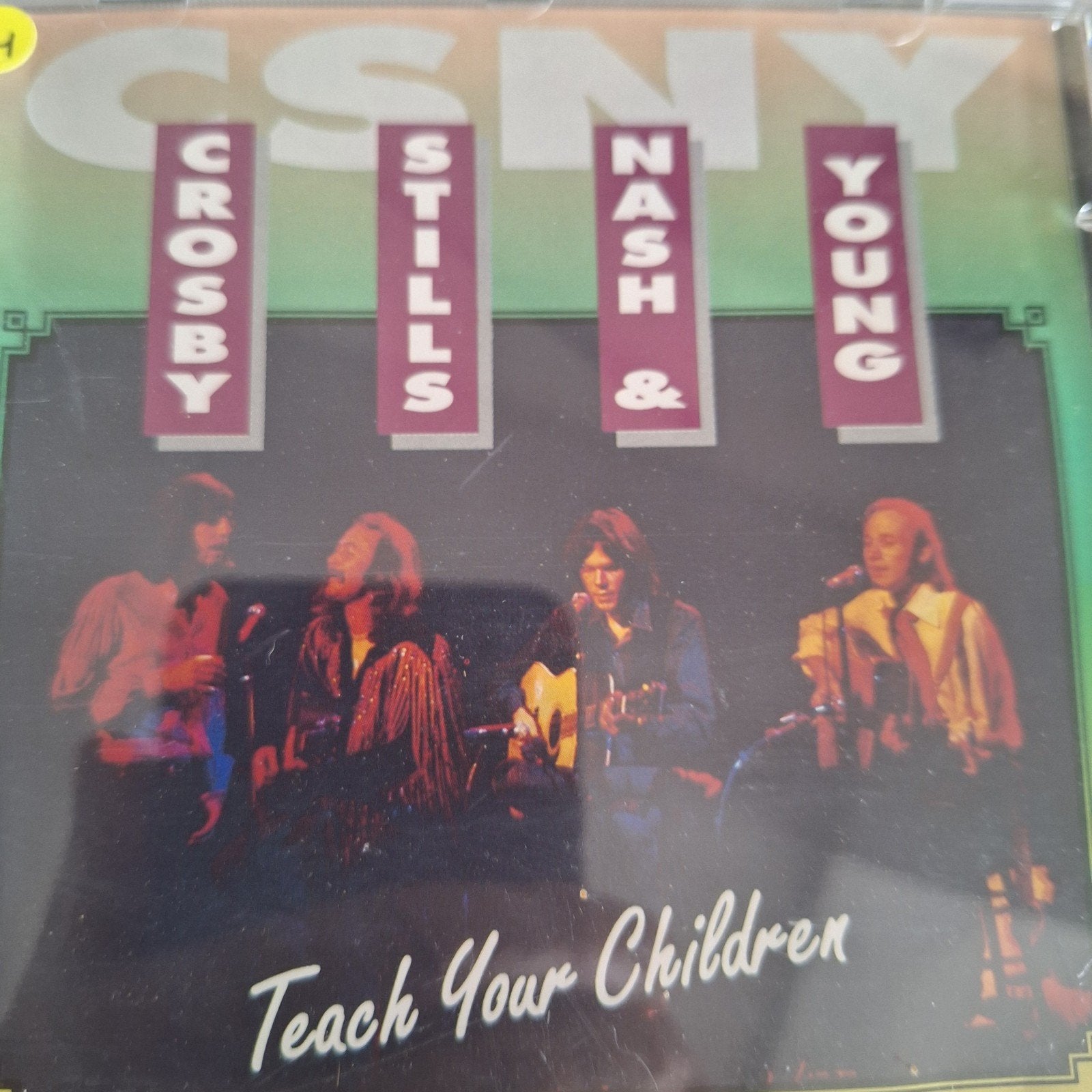 Crosby, Stills, Nash & Young - Teach Your Children CD, Gebruikt, Ophalen of Verzenden, Folk, Inclusief doosje