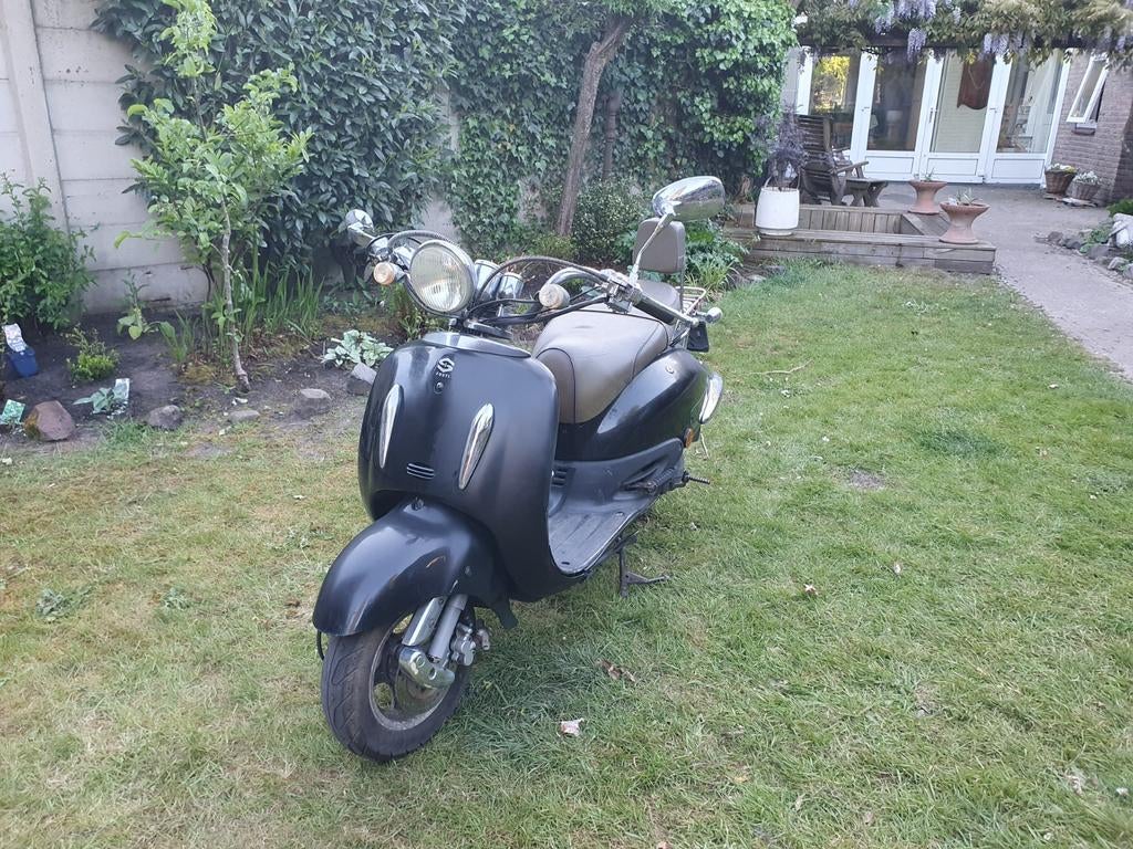 Mooie Fosti Retro Scooter 4570km!, Ophalen, Gebruikt, Benzine, Fosti