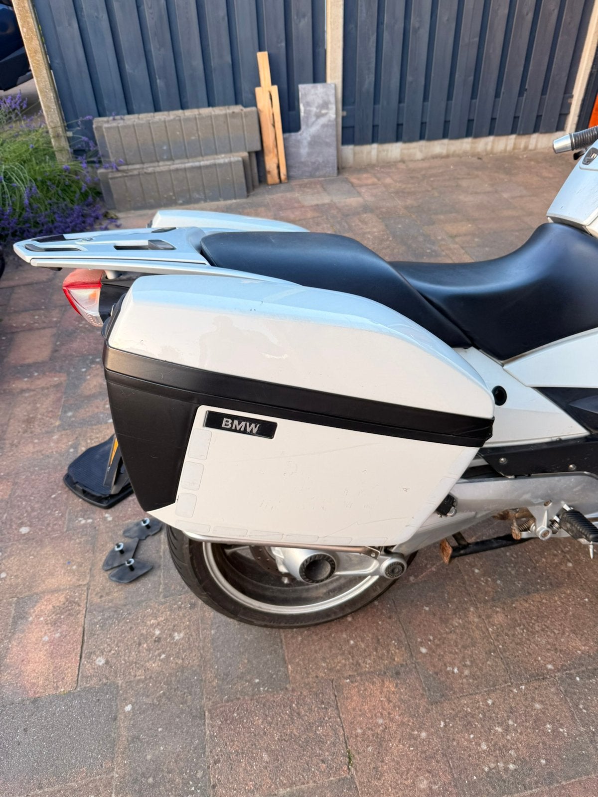 BMW R1200RT politiekoffers met aangepaste RVS-dragers, Ophalen of Verzenden, Gebruikt