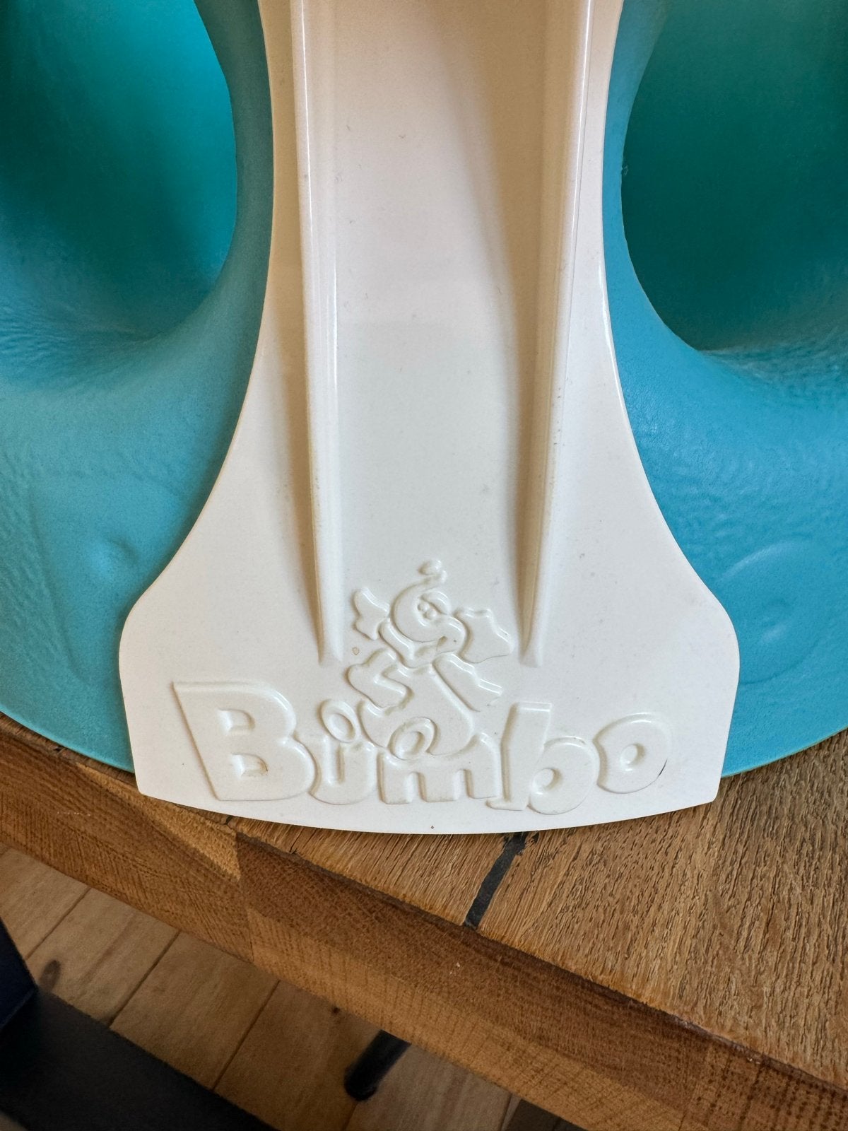 Bumbo baby zitje met eetblad - Blauw, Ophalen, Gebruikt, Overige typen, Afneembaar eetblad