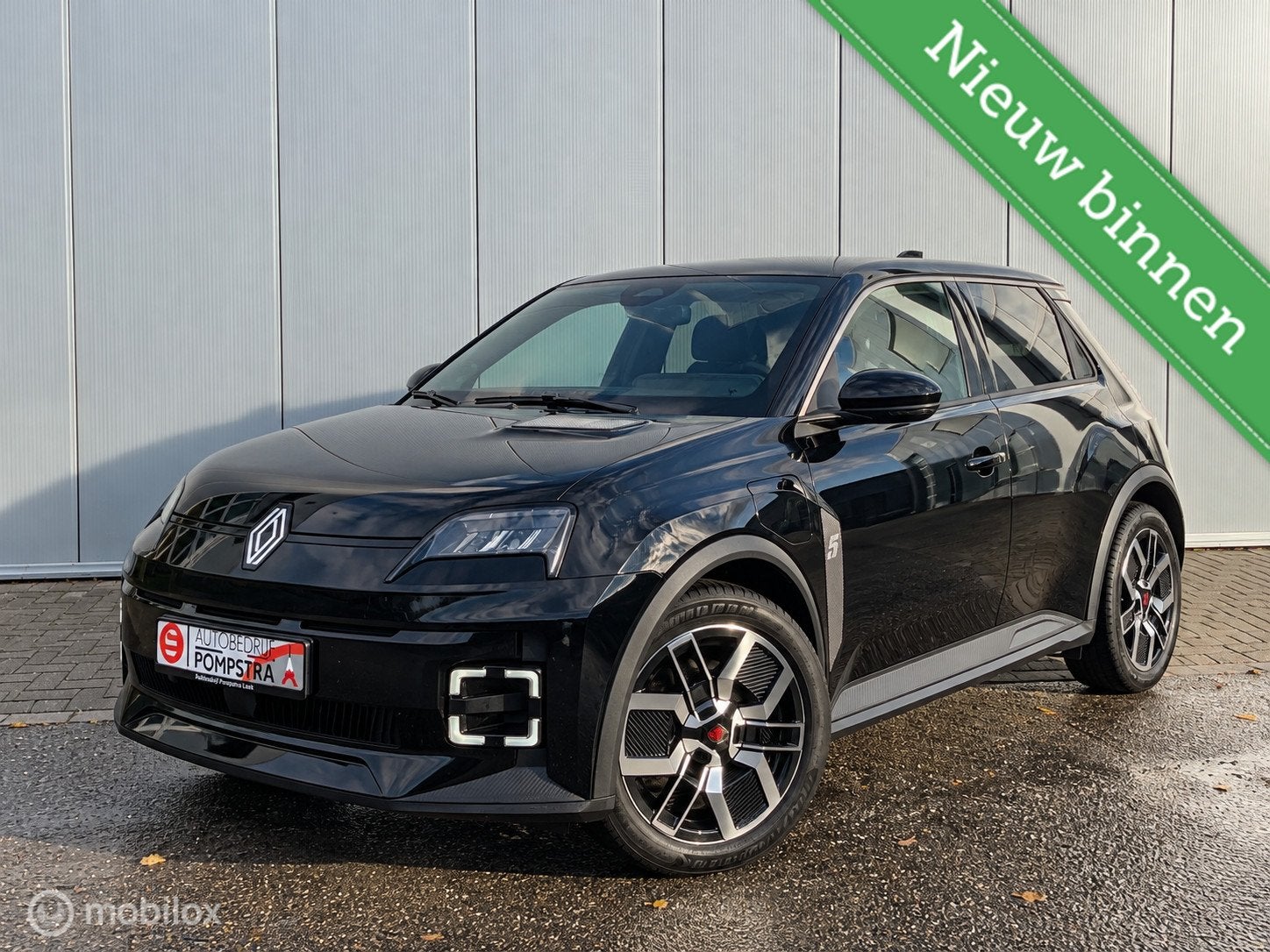 Renault 5 E-Tech Techno 150PK Comfort/WARMTEPOMP/PACK WINTER, Stof, Zwart, Origineel Nederlands, Grijs