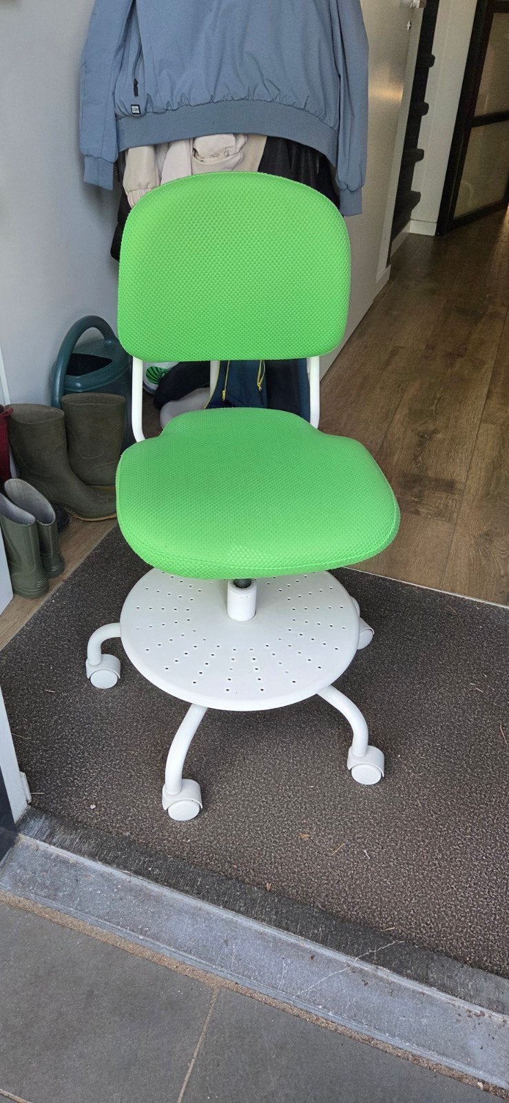 Ikea Vimund bureaustoel in groen te koop in zeer goede staat, Huis en Inrichting, Ophalen, Zo goed als nieuw, Groen, Bureaustoel