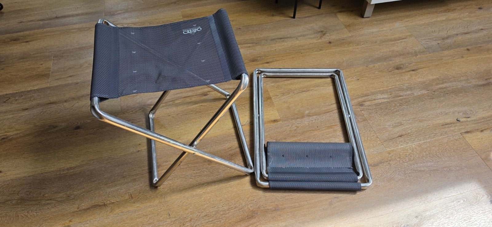 Crespo klap krukje, Ophalen, Zo goed als nieuw, Campingstoel