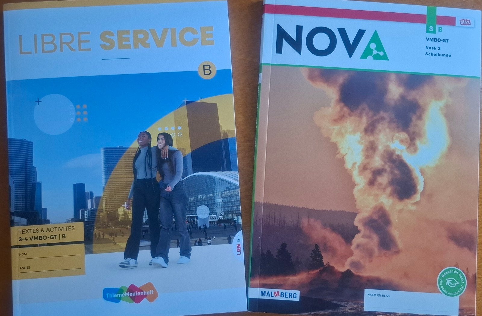GRATIS - Frans Libre Service B & Scheikunde Nova 3-4 VMBO-GT, Ophalen, Gelezen, VMBO, Frans