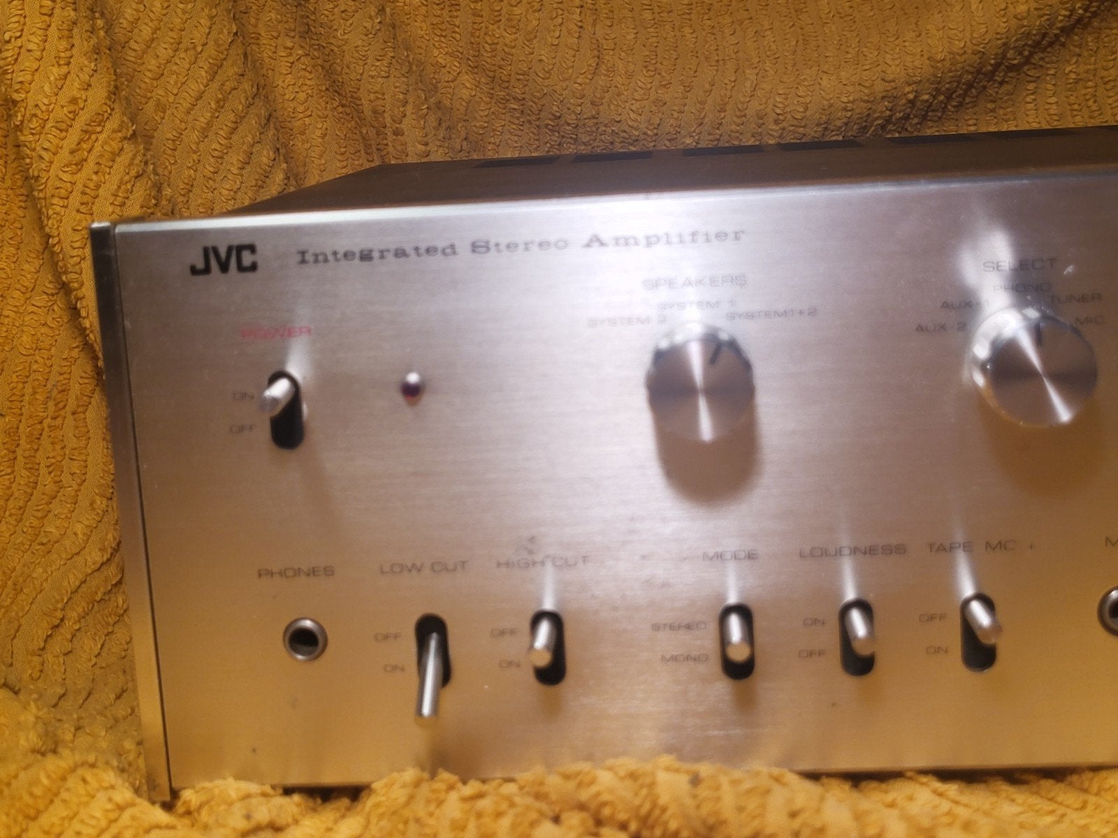 JVC Geïntegreerde Stereo Versterker - Vintage Audio, Audio, Tv en Foto, Versterkers en Receivers, Gebruikt, JVC, Ophalen of Verzenden
