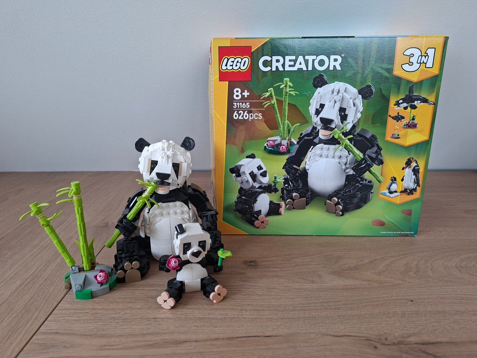 LEGO Creator 31165 Panda set - 3-in-1 bouwplezier, Compleet, Lego, Ophalen of Verzenden, Zo goed als nieuw