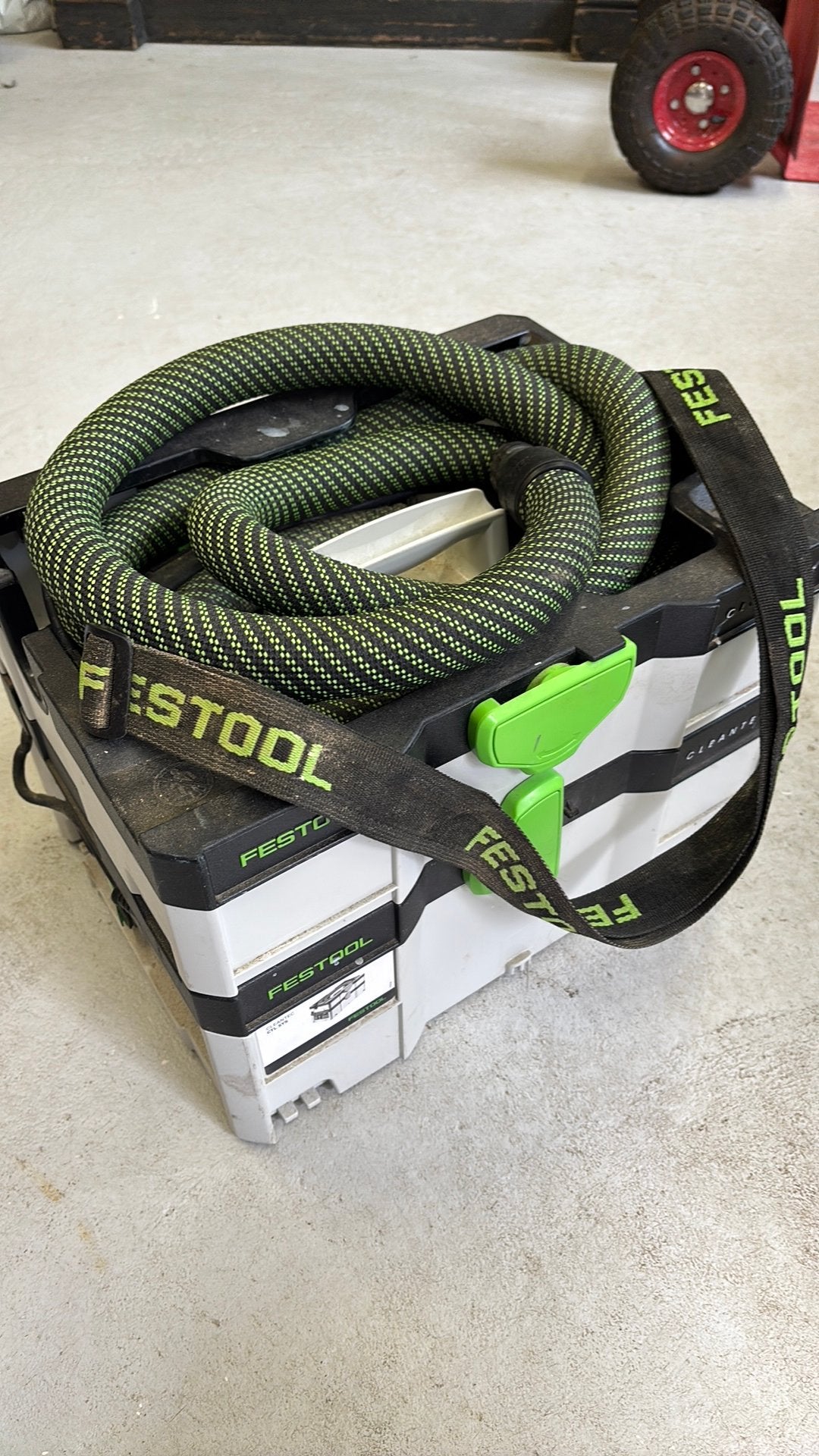 Festool CLEANTEC CTL SYS mobiele stofzuiger 4,5L, Stofzak, Gebruikt, Ophalen of Verzenden, Industriële stofzuiger