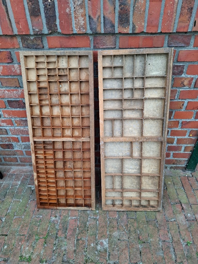Letterbakken 2 stuks, Ophalen
