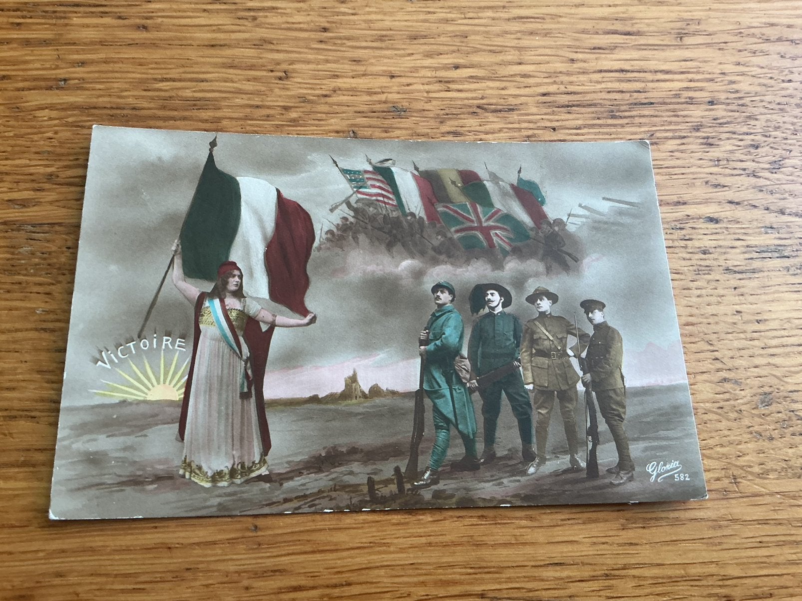 M187 militair vlag, Verzamelen, Ophalen of Verzenden, Voor 1920, Overige thema's