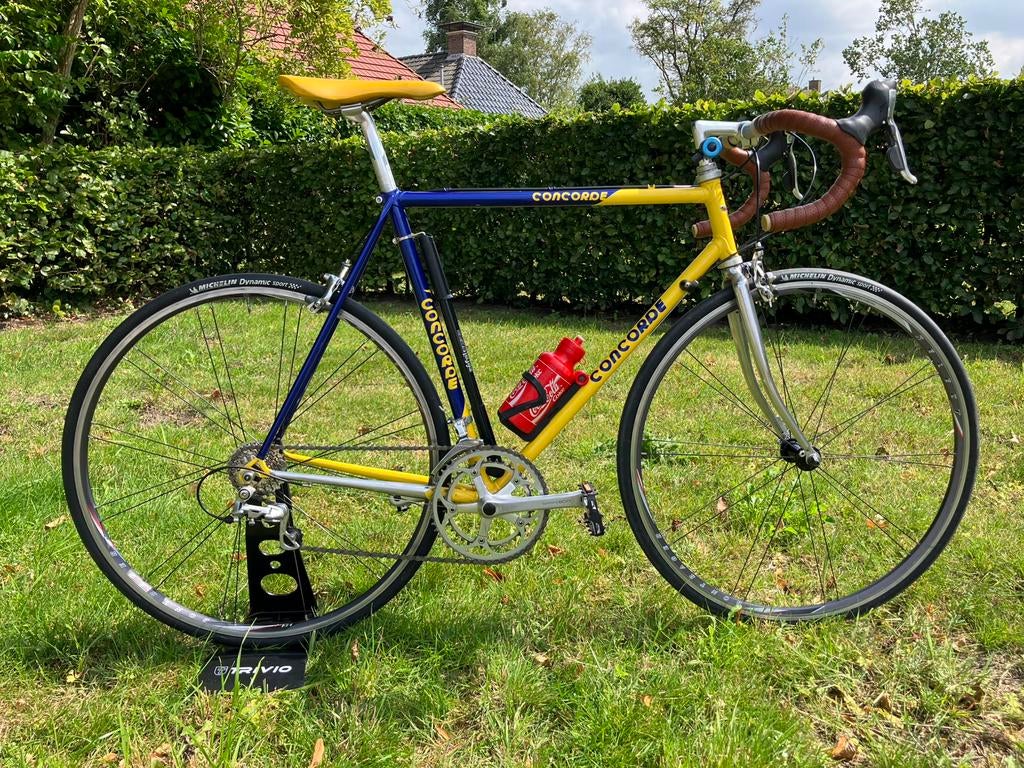 Racefiets Concorde (57), Fietsen en Brommers, Fietsen | Racefietsen, 28 inch, Staal, Velgrem, Zo goed als nieuw