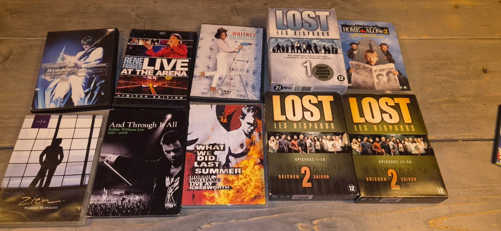 Diverse DVD's en CD's: Kinderfilms, series en muziek, Gebruikt, Animatie, Alle leeftijden, Nederlands