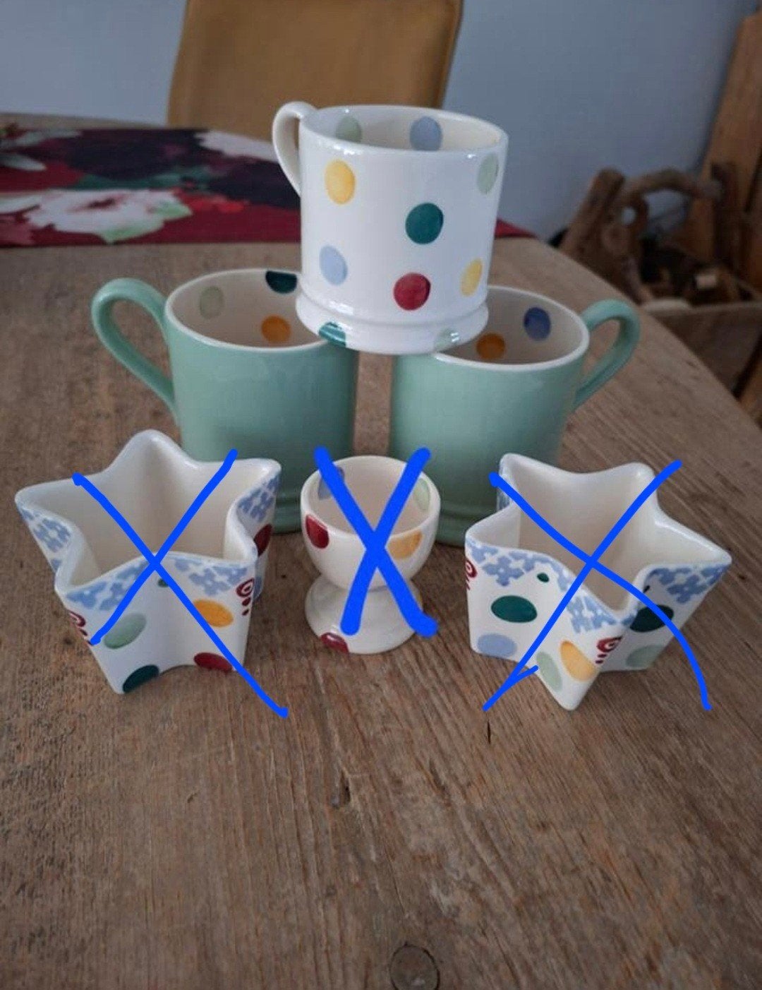 Mooie polka dot set van Emma Bridgewater, Ophalen of Verzenden