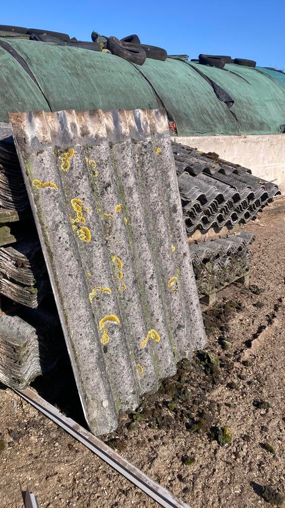 golfplaten, Ophalen, Zwart, 15 m² of meer, Golfplaat