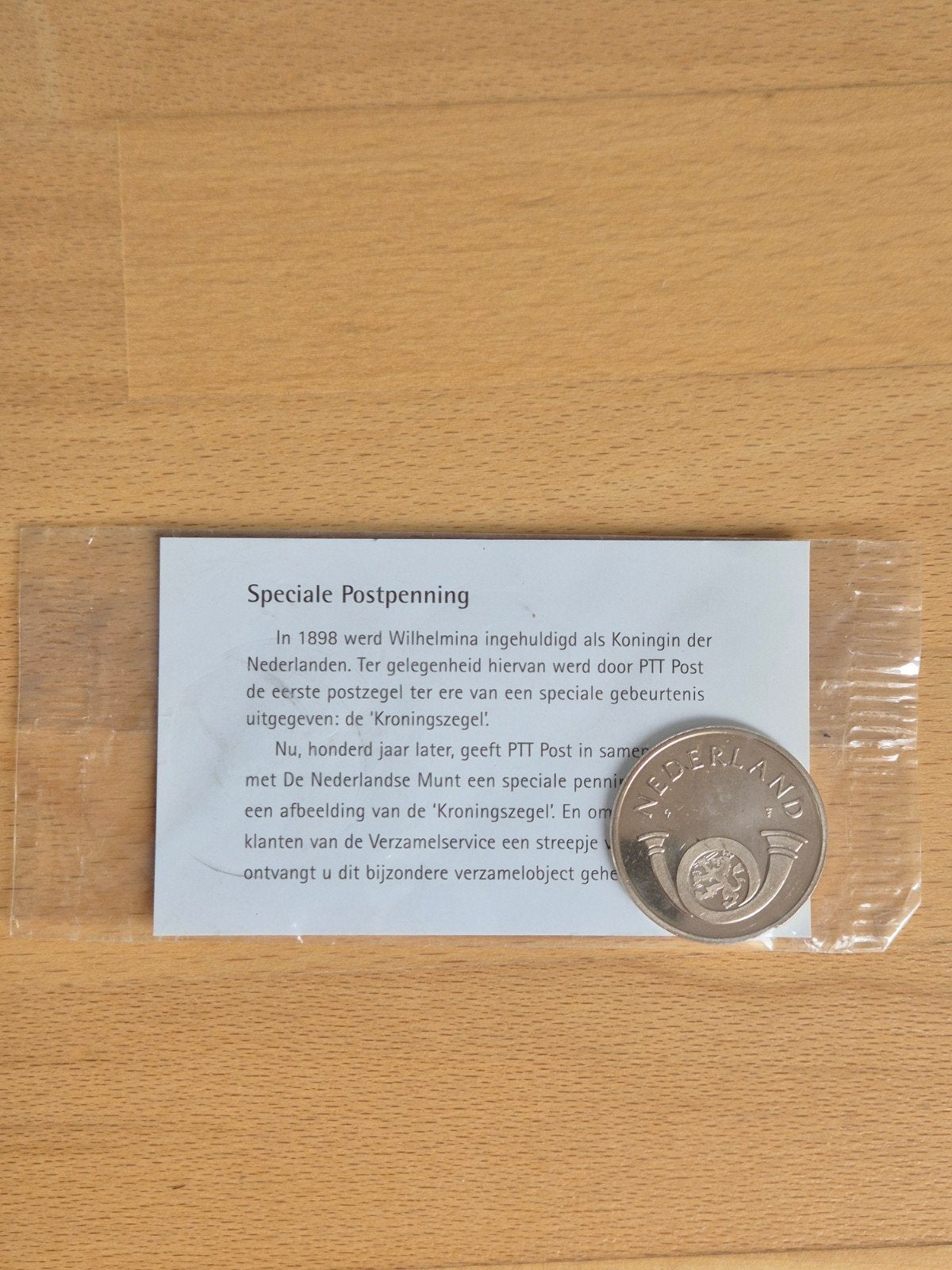Speciale Postpenning Wilhelmina, Postzegels en Munten, Ophalen of Verzenden, Koningin Wilhelmina, Overige waardes, Losse munt