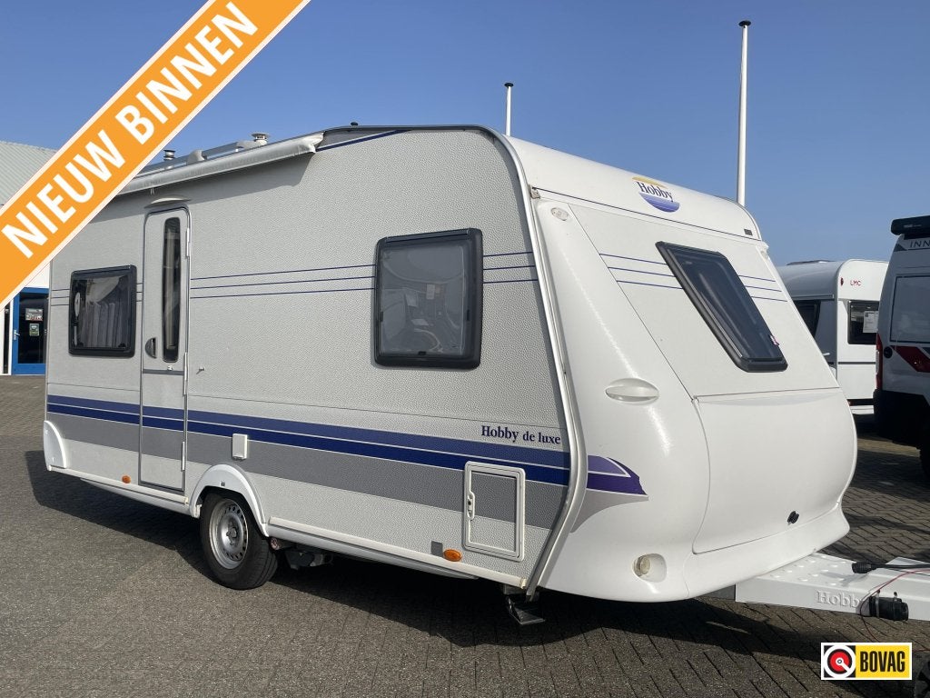 Hobby De Luxe 460 UFE 1e EIGENAAR/MOVER/SCHOTEL, Rondzit, Hobby, Bedrijf, Overige typen