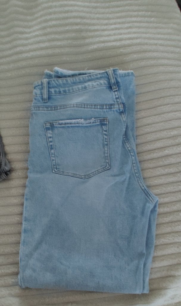 Jeans merk Queen hearts, Ophalen, Blauw, Zo goed als nieuw, W30 - W32 (confectie 38/40)