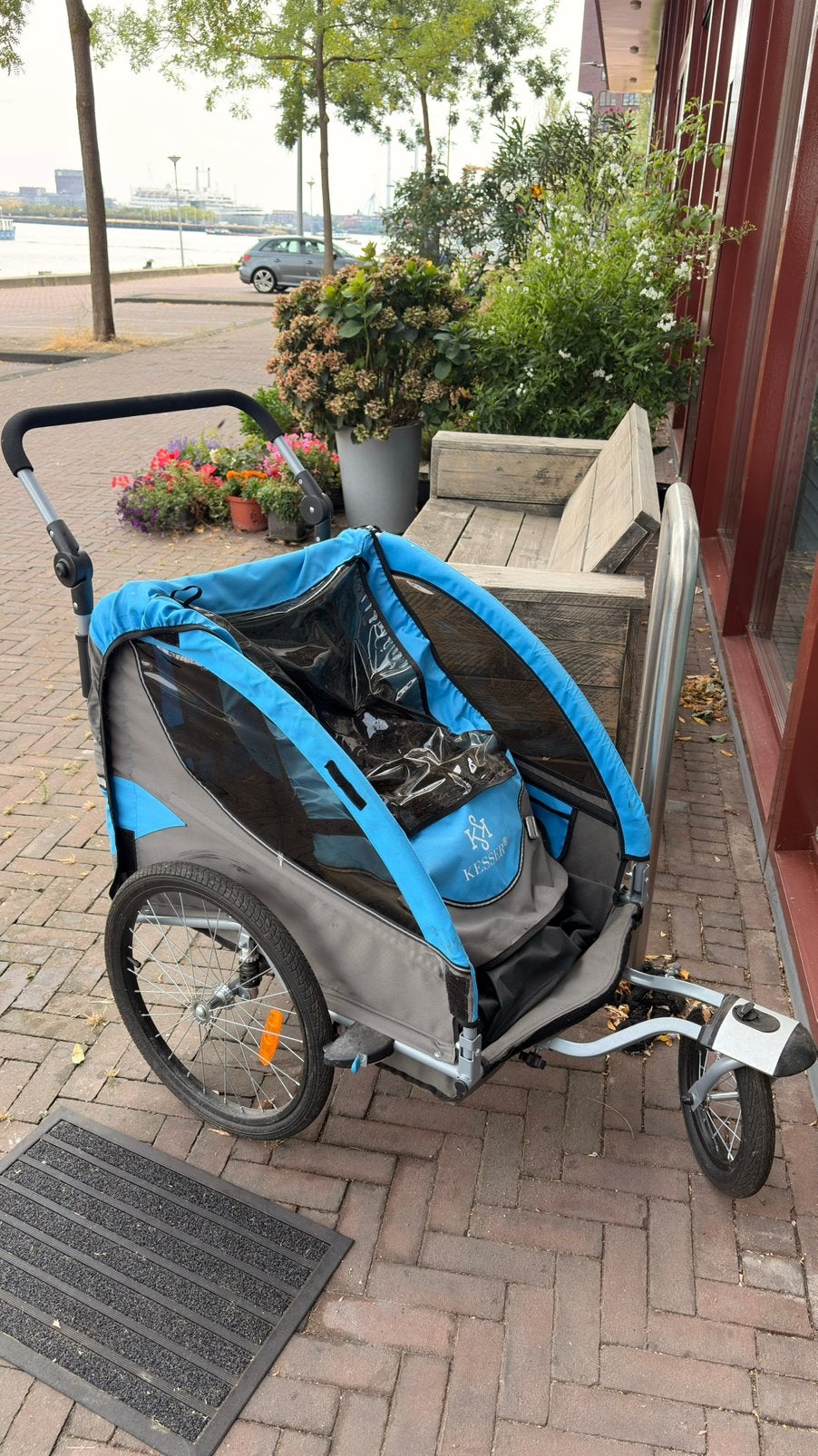 KESSER kinderfietskar 2-in-1, Ophalen of Verzenden