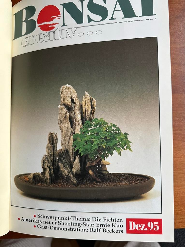 BONSAI Creativ... tijdschrift 1996 ingebonden, Boeken, Ophalen of Verzenden, Gelezen, Wetenschap en Natuur