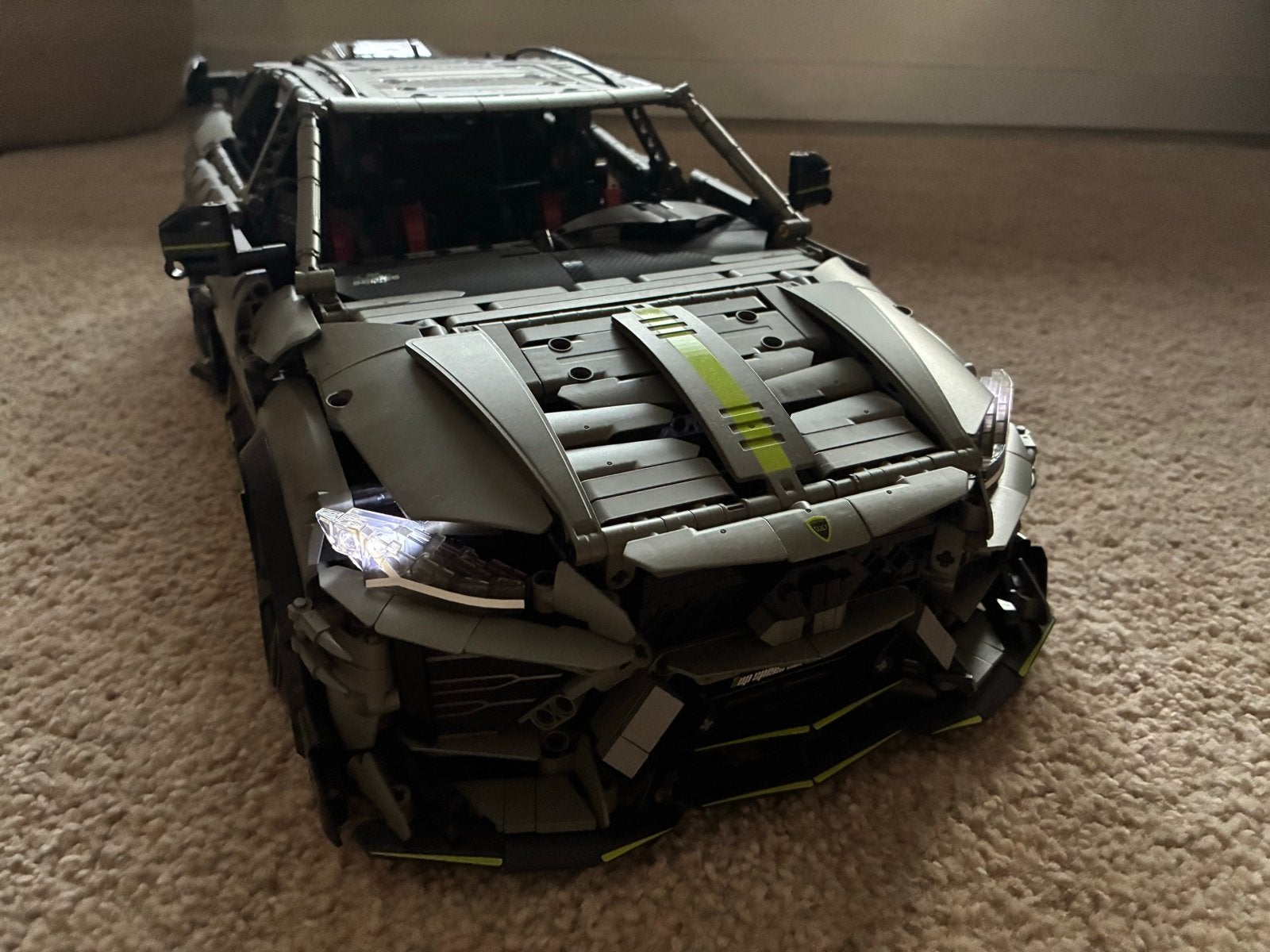 Lamborghini Bricks Urus Drift Stunt Guly Draai & Lift, Ophalen of Verzenden, Zo goed als nieuw, Compleet, Technic