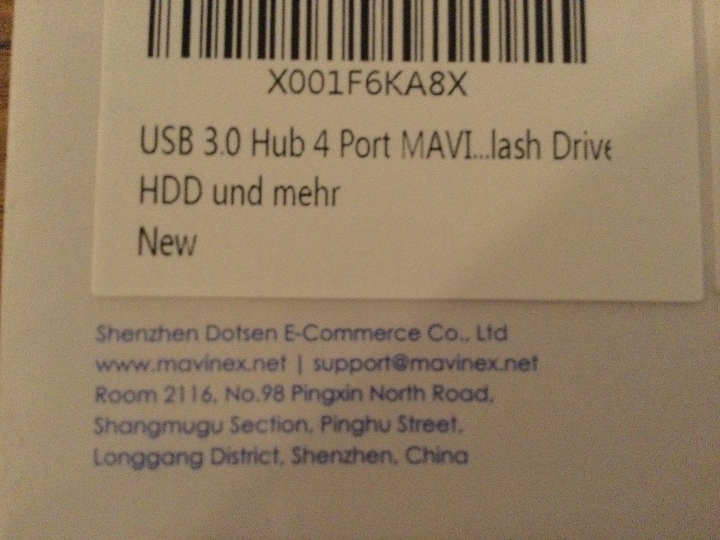 Foto 4 van MAVINEX USB 3.0 Hub - 4 poorten