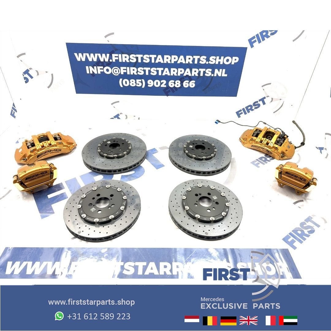C63 E63 CLS63 GT63 S63 AMG Keramische Rem Set Remklauwen sch, Gebruikt, -, Ophalen of Verzenden, -