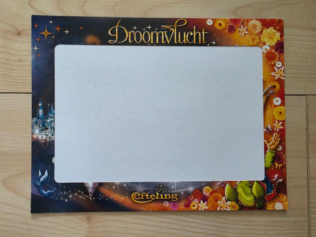 Efteling Droomvlucht fotokader, Verzamelen, Ophalen of Verzenden, Zo goed als nieuw, Gebruiksvoorwerp