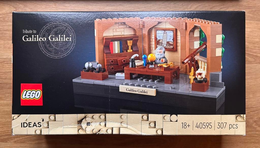 🆕 “NIEUW” LEGO 40595 Tribute to Galileo Galilei (Sealed), Lego, Nieuw, Ophalen of Verzenden, Ideas