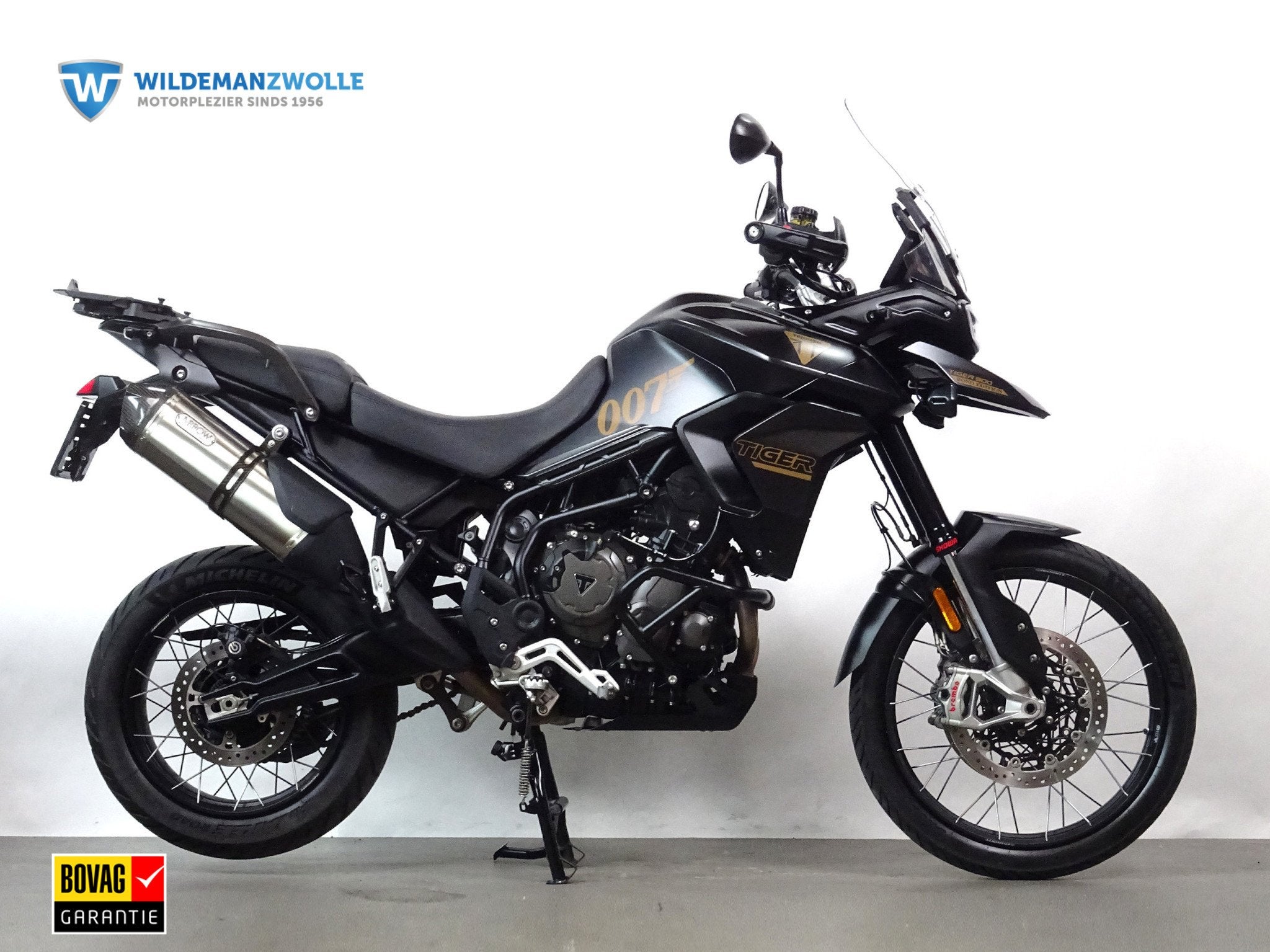 Triumph Tiger 900 Bond Edition n219/250, Motoren, 888 cc, Handvatverwarming, Bedrijf, Meer dan 35 kW