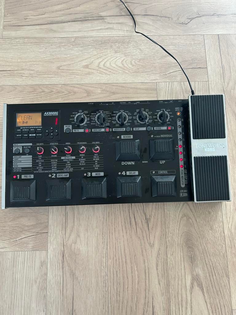 Korg AX3000G Multi-effect Gitaarprocessor, Ophalen, Gebruikt, Multi-effect