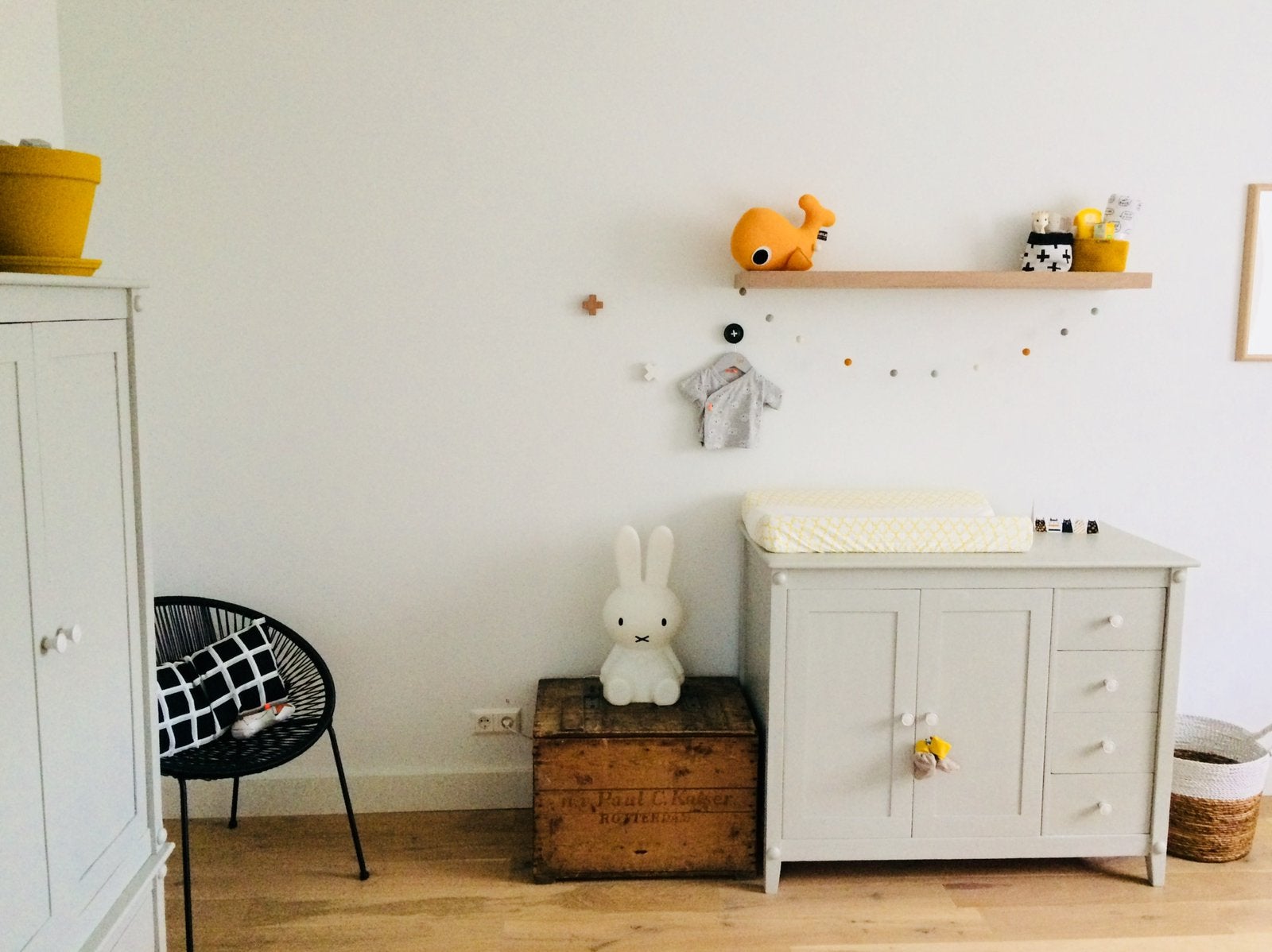 Babykamer: kast en commode, Ophalen, Gebruikt