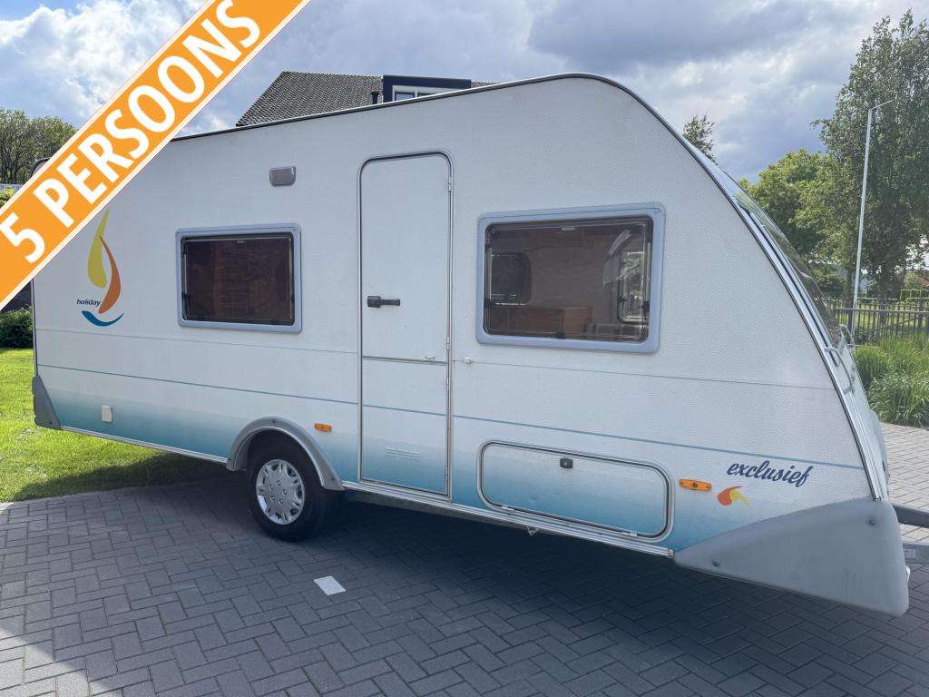 Eifelland 500 TK / 5 persoons / stapelbed / voortent, Caravans en Kamperen, Bedrijf, Treinzit, 750 - 1000 kg, Eifelland