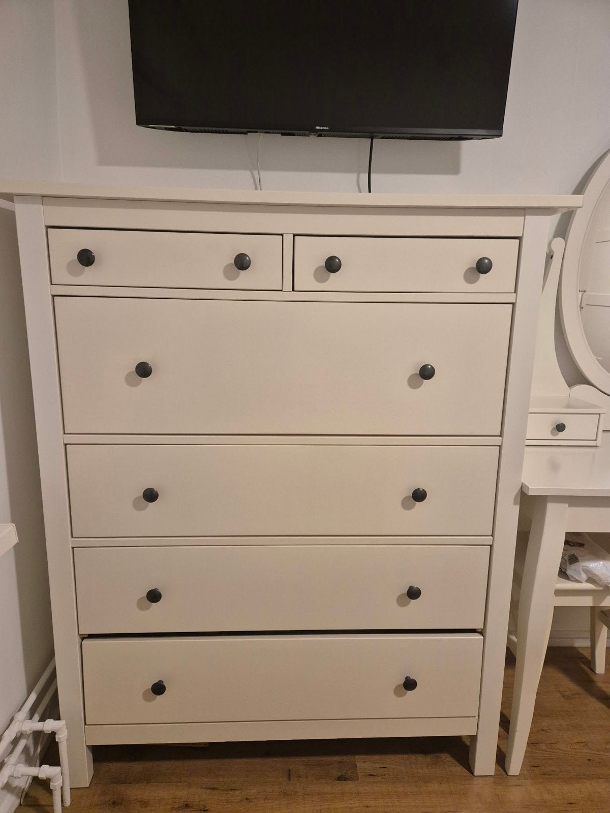 IKEA Ladekast 6 laden, wit, Ophalen, Gebruikt, 5 laden of meer, 100 tot 150 cm
