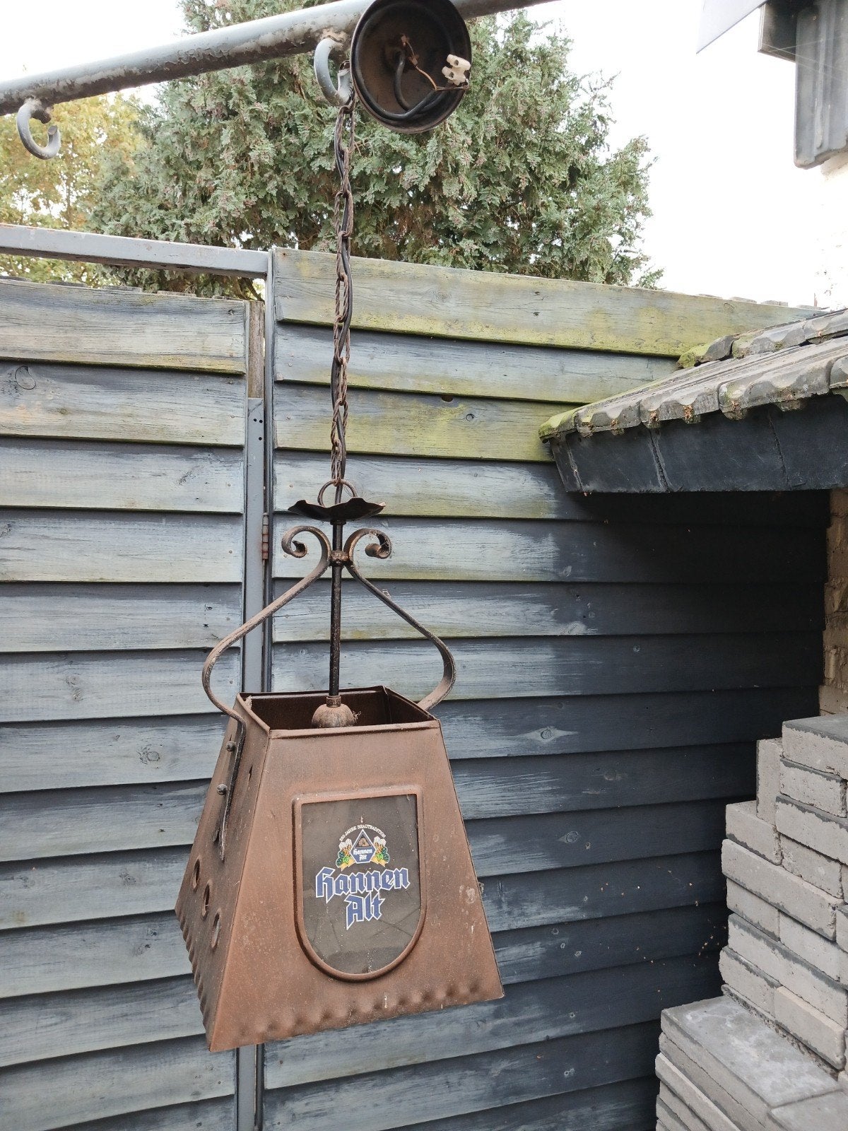 2 maal bier lampen/ lantaarn, Ophalen of Verzenden